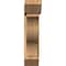 Ekena Millwork Funston Slat Rough Sawn Bracket w/ Offset Brace, Western Red Cedar, 8"W x 30"D x 34"H BKT0806X30X34FST06RWR - alternate 4